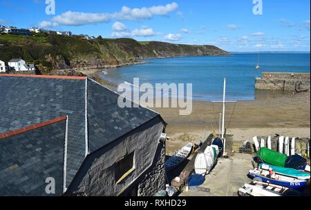 Gorran Haven, Cornwall, 310316 Stock Photo