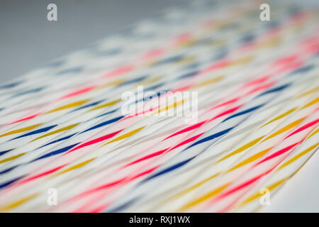 Abstract of multicolored stripes Stock Photo