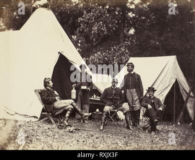 What Do I Want, John Henry?. Alexander Gardner; American, born Scotland, 1821-1882. Date: 1862. Dimensions: 17.7 x 22.9 cm. Albumen print, pl. 27 from the album 'Gardner's Photographic Sketch Book of the War, vol. 1' (1866). Origin: United States. Museum: The Chicago Art Institute. Stock Photo