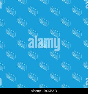 420 on analog flip clock pattern vector seamless blue Stock Vector