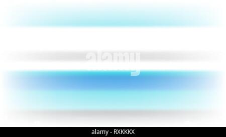 Vector white blur background from sea landscape Stock Vector