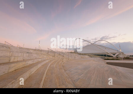 Athens, Greece - November 11, 2018: Architecture in Olympic Sports Complex OACA in Athens, Greece. Stock Photo