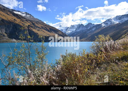 Lac de Moiry Stock Photo