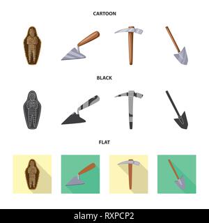 mummy,tool,pickaxe,shovel,ancient,trowel,pick,Egypt,dig,afterlife,repair,construction,sarcophagus,search,equipment,pharaoh,layer,find,antiquity,masonry,metal,artifact,brick,treasure,bandage,cement,axe,culture,chisel,land,story,items,museum,attributes,archaeology,historical,research,excavation,discovery,working,set,vector,icon,illustration,isolated,collection,design,element,graphic,sign Vector Vectors , Stock Vector