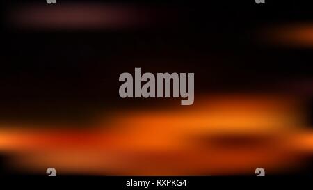 Vector blur black background with fire gradient Stock Vector