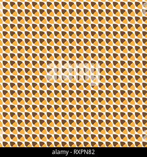 Vector seamless pattern with acorns on a white background Stock Vector