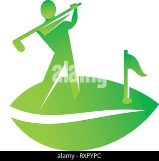 Leaf Logo Design Vector Template Set Stock Vector