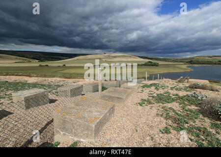 Chesil beach near Abbotsbury Dorset England UK Stock Photo