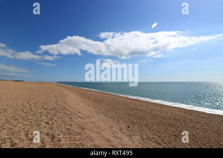 Chesil beach near Abbotsbury Dorset England UK Stock Photo