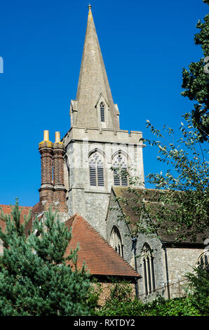 Linton church Stock Photo