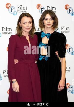 Cast attend the 'Traitors' New TV series Photocall  Featuring: Emma Appleton, Keeley Hawes Where: London, United Kingdom When: 07 Feb 2019 Credit: Paul Taylor/WENN.com Stock Photo