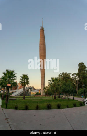 Faro del Bicentenario (Bicentennial Lighthouse) - Córdoba, Argentina Stock Photo