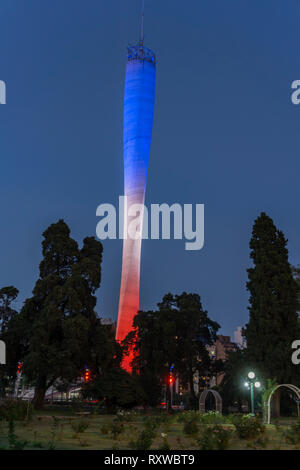 Faro del Bicentenario (Bicentennial Lighthouse) - Córdoba, Argentina Stock Photo