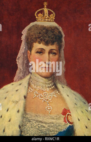 Her Majesty, Queen Alexandra Stock Photo