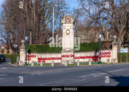 Wellingborough war memorial, Stock Photo