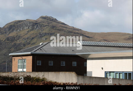 A general view of HMP Glenochil after the Scottish Prison Service confirmed on Monday that Angus Sinclair, one of Scotland's most notorious murderers, has died overnight at the prison in Clackmannanshire. Stock Photo