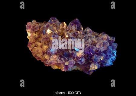 Amethyst, quartz variety, Germany Stock Photo