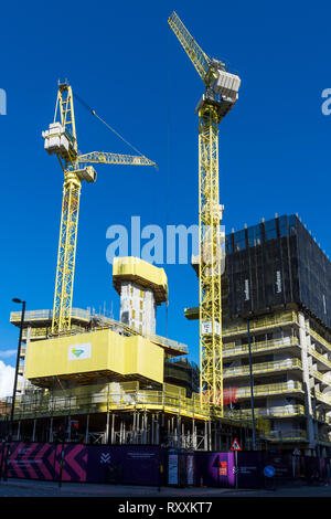 The Manchester New Square development under construction (apartments), Manchester, England, UK Stock Photo