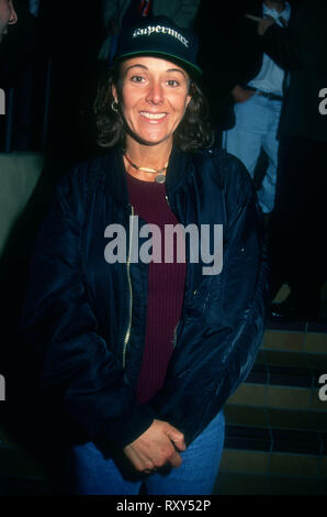 WEST HOLLYWOOD, CA - FEBRUARY 15: Actress Victoria Sellers attends the 'Inevitable Grace' Premiere on February 15, 1994 at the Laemmle's Sunset 5 in West Hollywood, California. Photo by Barry King/Alamy Stock Photo Stock Photo