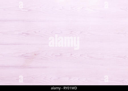 Abstract Pink bright wood texture over white light natural color background Art plain simple peel wooden floor grain teak old panel backdrop with tidy Stock Photo