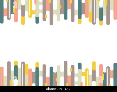 Abstract colorful dash stripe lines pattern of minimal background. Modern design for artwork, ad, poster, web, book, print. illustration vector eps10 Stock Vector