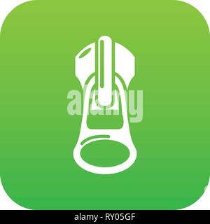 All in one zip icon, simple style Stock Vector