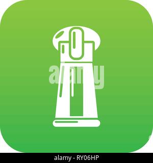 Invisible zip icon, simple style Stock Vector