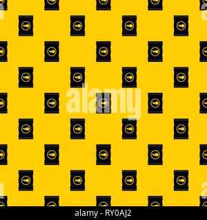 Chips plastic bag pattern vector Stock Vector