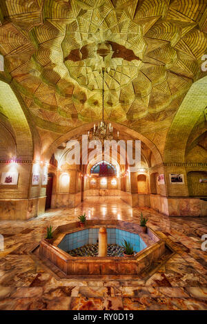 Golestan Palace in Tehran, Iran, taken in January 2019 taken in hdr Stock Photo