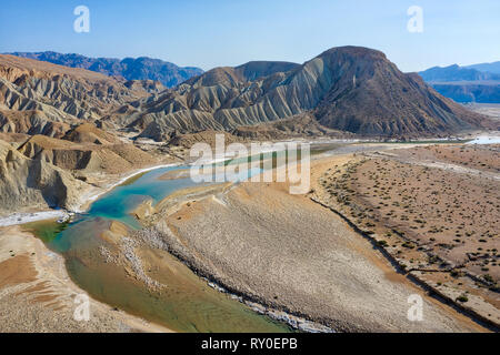 Hormod Protected Area UNESCO World Heritage Site in Southern Iran, taken in January 2019 taken in hdr Stock Photo