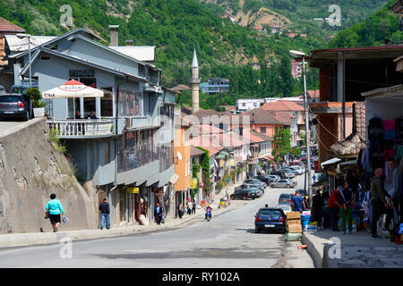 City center, Peshkopi, Albania Stock Photo - Alamy