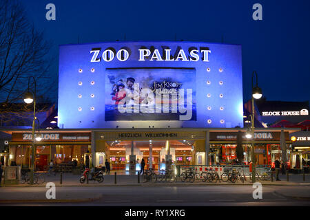 Kino, Zoo Palast, Hardenbergstrasse, Charlottenburg, Berlin Deutschland Stock Photo