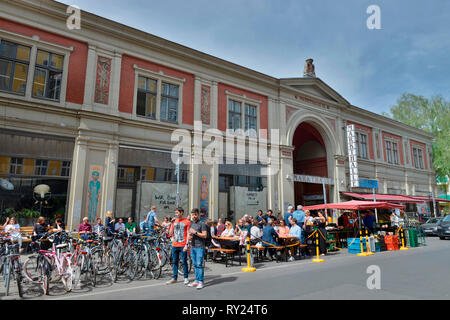 Markthalle Neun, Eisenbahnstrasse, Kreuzberg, Berlin, Deutschland Stock Photo