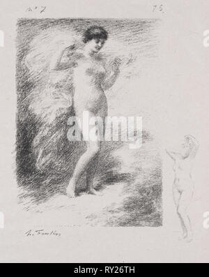Néère. Henri Fantin-Latour (French, 1836-1904). Lithograph Stock Photo