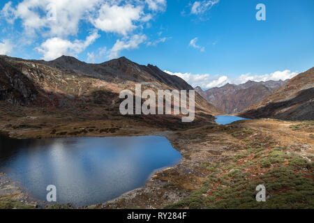Lakes and landscape of Arunachal Pradesh, the north eastern state of India Stock Photo