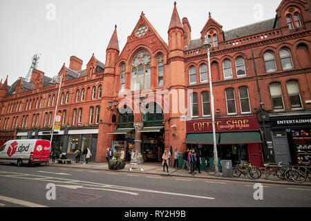 Georges street arcade on south great georges street in the cultural quarter of Dublin former south city markets Republic of Ireland Europe Stock Photo