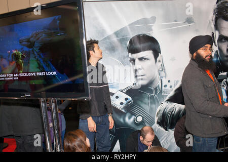 The Destination Star Trek event took place at London's ExCel centre from 19th - 21st October 2012. Stock Photo