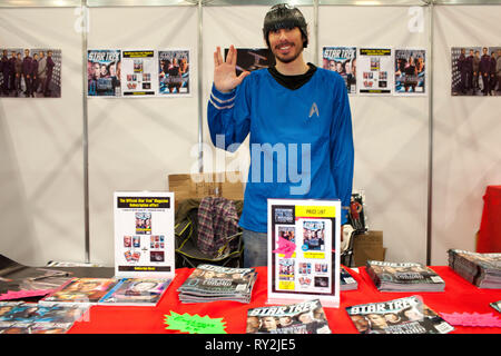 The Destination Star Trek event took place at London's ExCel centre from 19th - 21st October 2012 Stock Photo