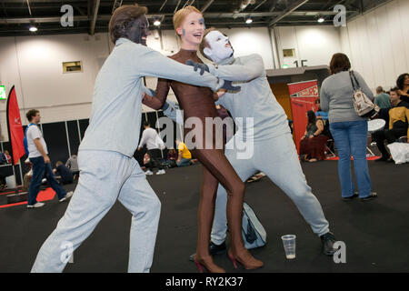 The Destination Star Trek event took place at London's ExCel centre from 19th - 21st October 2012. Stock Photo