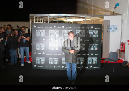 William Shatner.  The Destination Star Trek event took place at London's ExCel centre from 19th - 21st October 2012. It was the first official Star Tr Stock Photo