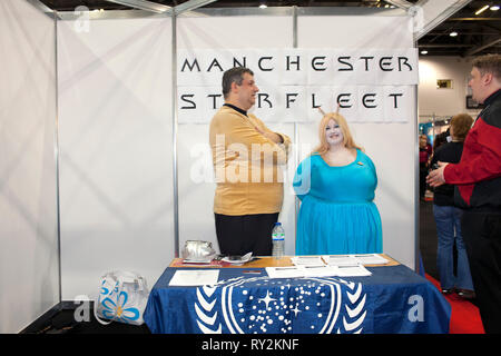 The Destination Star Trek event took place at London's ExCel centre from 19th - 21st October 2012. Stock Photo