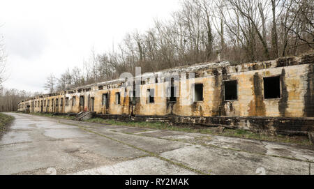 W2 FUHRER HEADQUARTERS IN LAFFAUX FRANCE Stock Photo