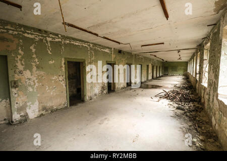 W2 FUHRER HEADQUARTERS IN LAFFAUX FRANCE Stock Photo