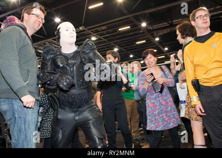 The Destination Star Trek event took place at London's ExCel centre from 19th - 21st October 2012. Stock Photo