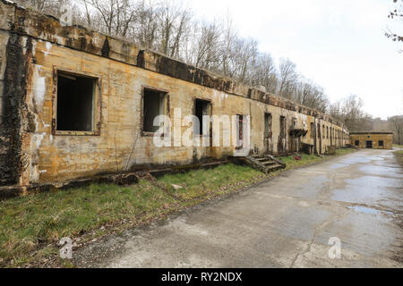 W2 FUHRER HEADQUARTERS IN LAFFAUX FRANCE Stock Photo