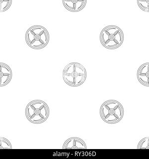 Drone propeller pattern seamless vector repeat geometric for any web design Stock Vector