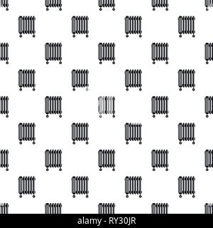 Oil radiator pattern seamless vector repeat geometric for any web design Stock Vector