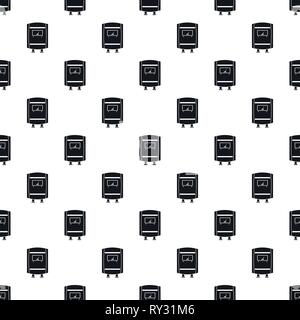 Gas boiler pattern seamless vector repeat geometric for any web design Stock Vector