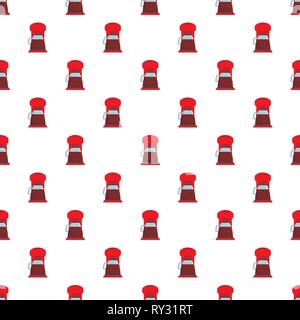 Classic coffee machine pattern seamless vector repeat for any web design Stock Vector