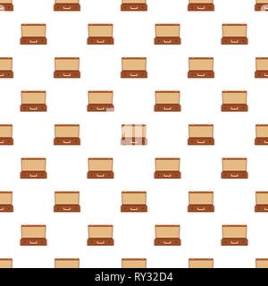 Travel case pattern seamless vector repeat for any web design Stock Vector